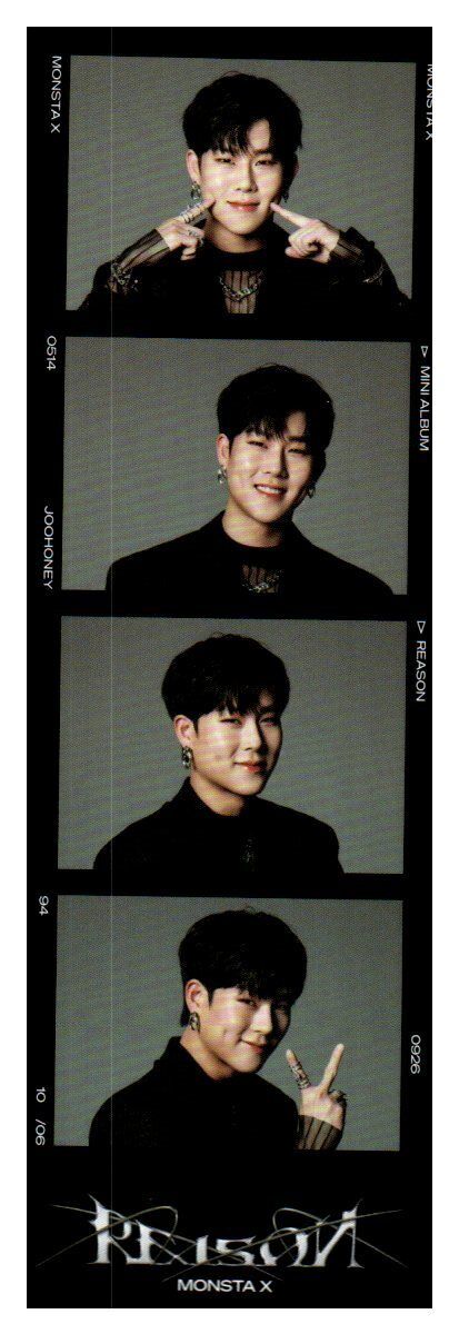 MONSTAX MINHYUK NFL SELFIE PHOTOCARD SET