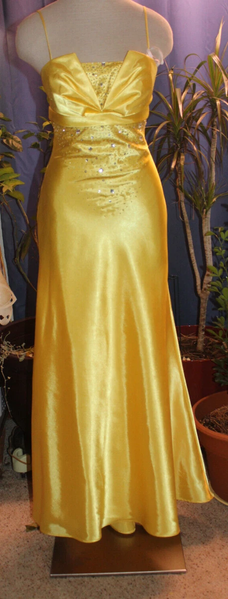 Yellow masquerade dress sale