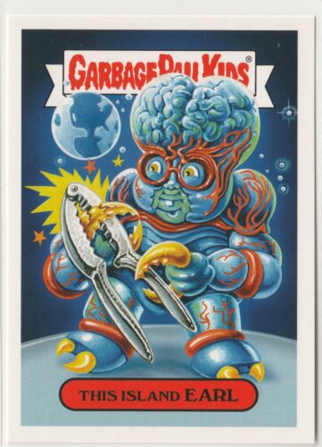 Garbage Pail Kids This Island Earl 6a GPK Topps 2018 Oh, The Horror-ible sticker - Photo 1/2