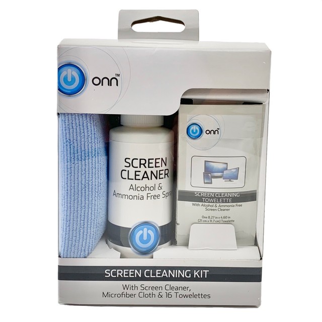 Screen Cleaning Kit Microfiber Cloth 16Towelettes Monitor Phone TV