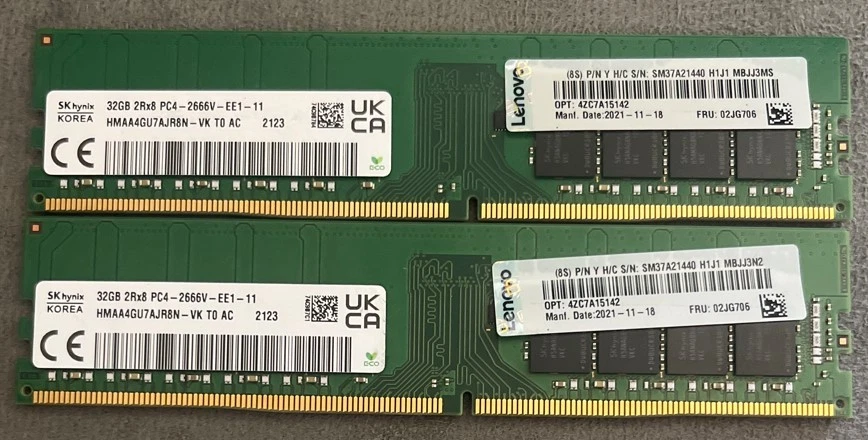 Las mejores ofertas en PC4-21300 (DDR4-2666) velocidad de bus