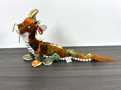 Vintage Ty Beanie Baby - THE DRAGON Chinese ZODIAC RETIRED - NWT