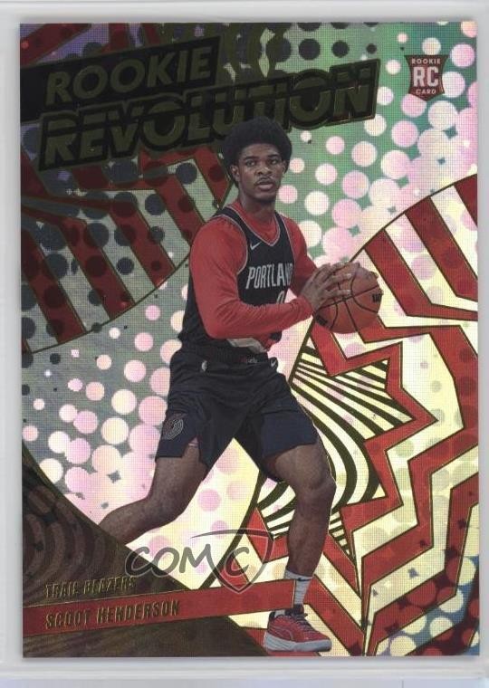 2023-24 Panini Revolution Rookie Revolution Scoot Henderson #11 RC 3g6