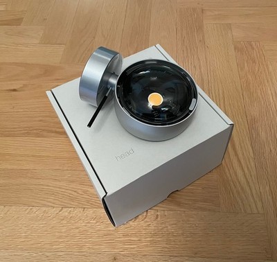 Occhio Leuchte verticale up Sento LED 18W/26W chrom matt