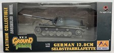Easy Model WWII Ground Armor German 12.8cm Selbstfahrlafette 1:72 Scale Tank