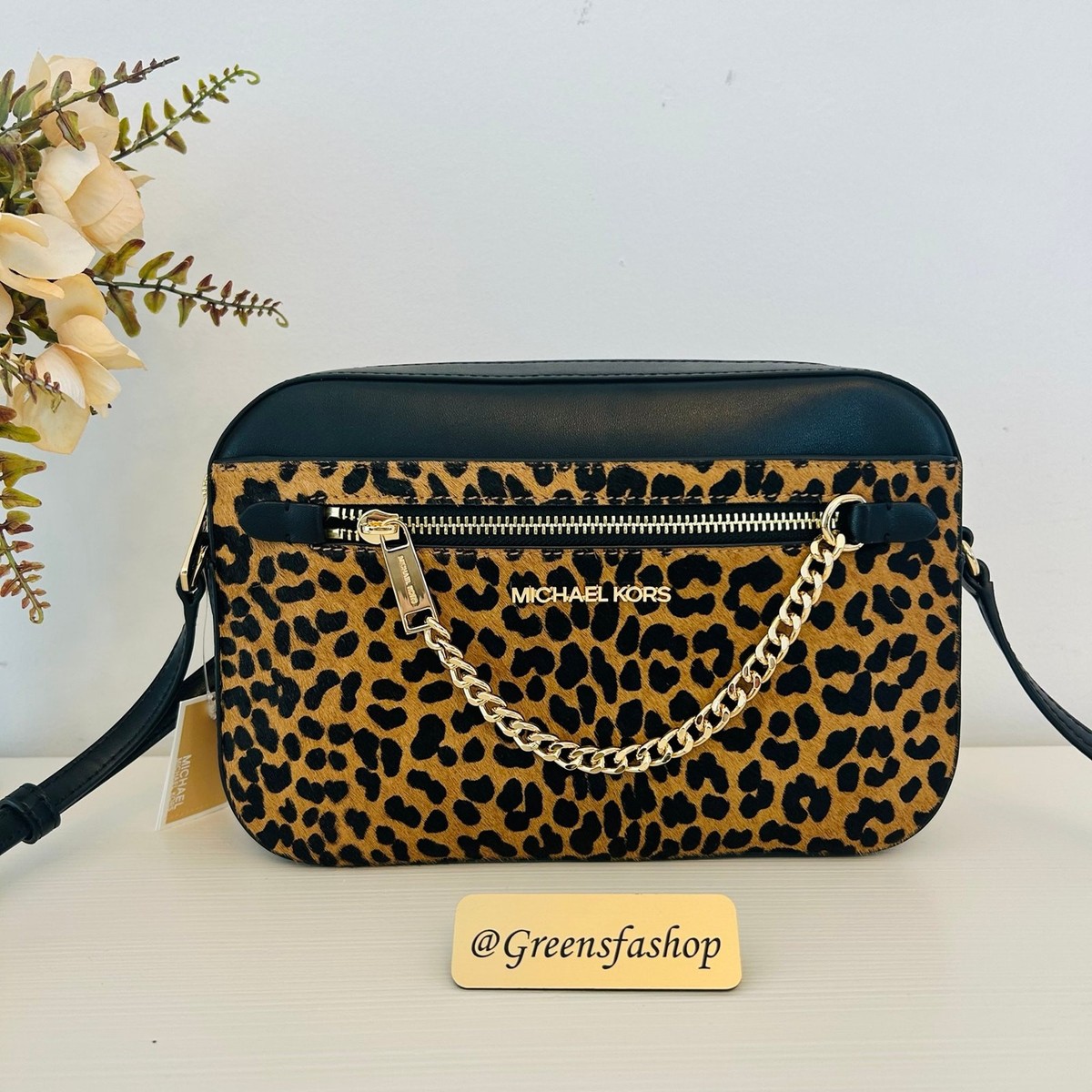 Shoulder Bag Michael Kors Purse Cheetah Print Michael Kors
