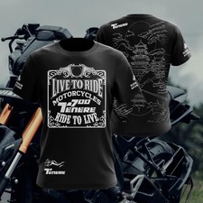 T-shirt moto / idea regalo per Yamaha Tenere 700 biker grafica tee fan moto