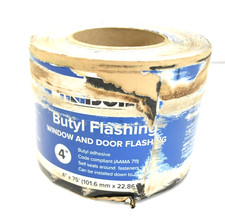 Tri Built Butyl Flashing Window  Door Tape Adhesive 4" x 75' Self Sealinga