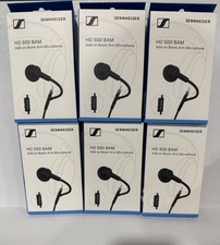 Sennheiser HD 500 BAM Boom Microphone 3.5mm Mute Volume Gaming. NEW