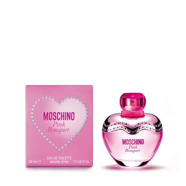 Moschino Pink Bouquet Eau De Toilette Spray 50ml - Immagine 2