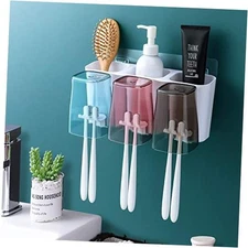 Toothbrush Holder,  Eco-Friendly Toothbrush Holders, Large Capacity Toothbrush 