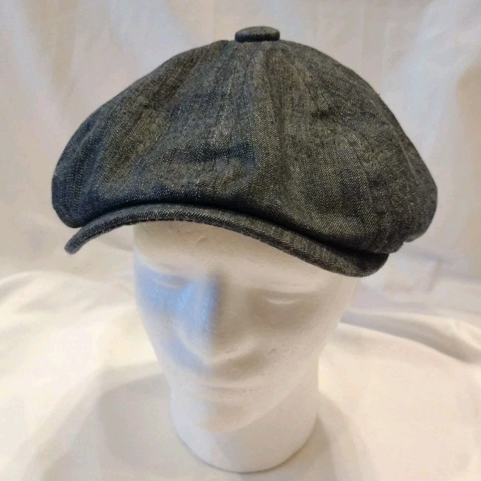 Denim Newsboy Hats for Men for sale | eBay