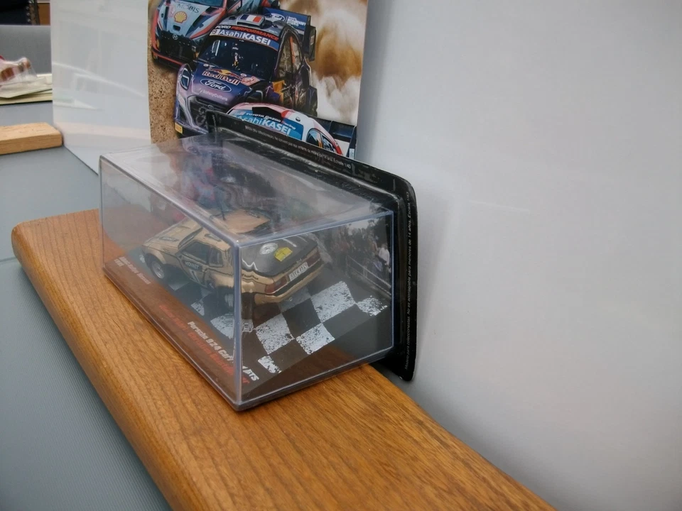 COLLECTION RALLYE N°13 Porsche 924 Carrera GTS Rallye de Hessen 1981 avec revue - Photo 3/3