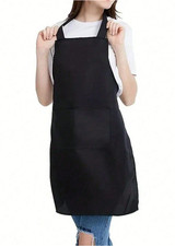Unisex Adult Apron Men's Ladies Cooking Baking Kitchen BBQ Catering Chef Plain.