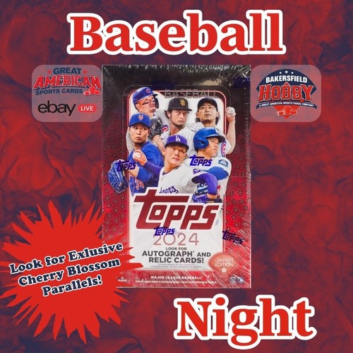 🔥Los Angeles Dodgers - 2024 Topps Japan Edition Baseball - 1 Hobby Box Break