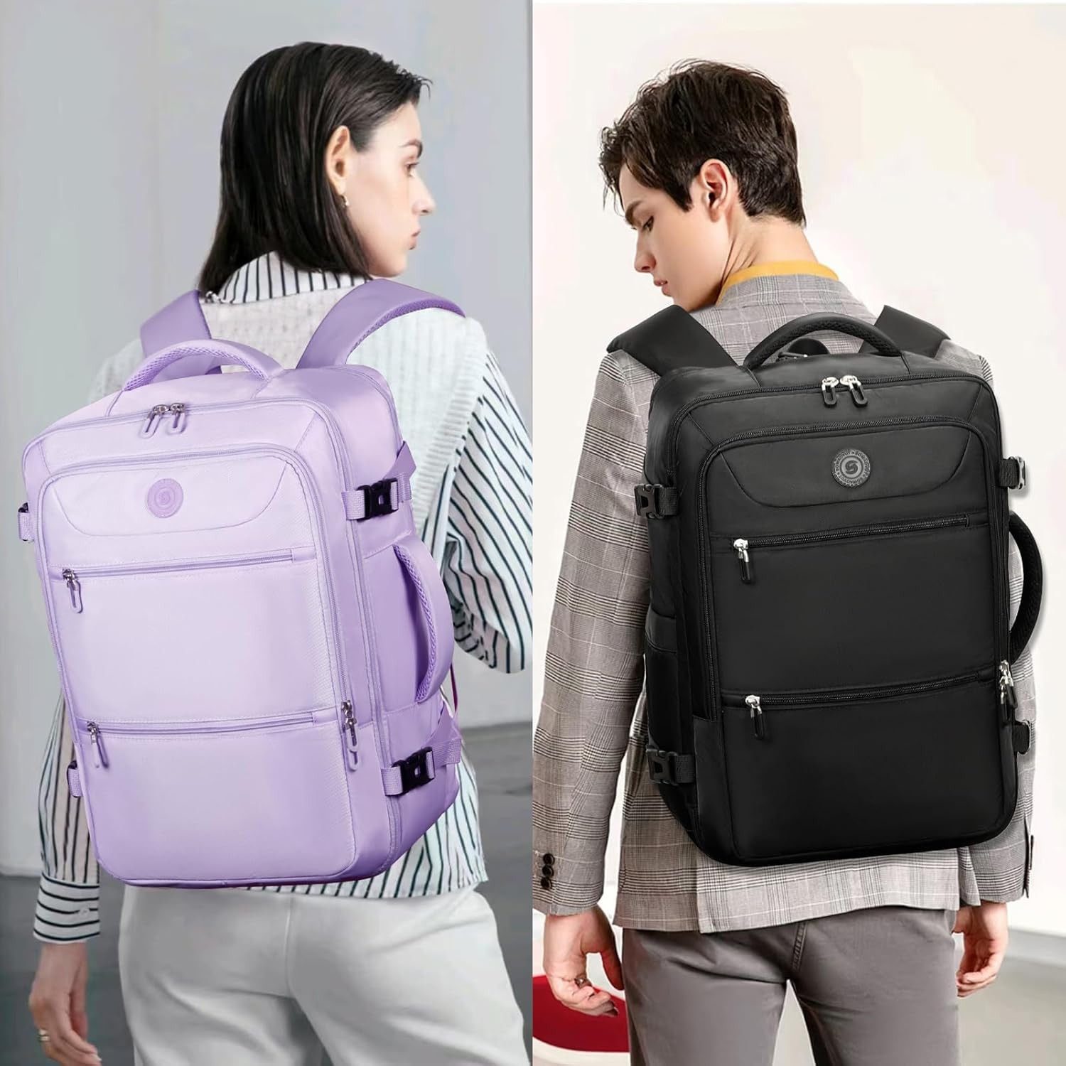 17"LaptopBackpackDaypackCollegeBusinessTravelCarryOnBagforMen&Women
