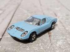 Vintage Playart Diecast Lamborghini Miura Hong Kong Rare Baby Blue Color HTF