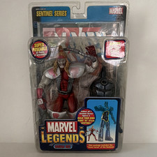 Marvel Legends Sentinel Series Omega Red X-Men Action Figure w Comic Book 2005