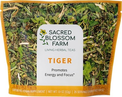 Tiger Herbal Tea |  | 1.9 oz. Loose Leaf | Energy and Focus* | Minimally