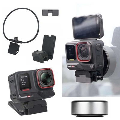 For Insta360 Ace Pro 2 Camera Stand Neck Lanyard Mount Electric Suction Cup lot