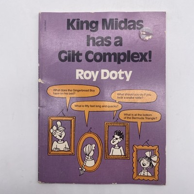 King Midas Has A Gilt Complex By Roy Doty Vintage Scholastic Paperback