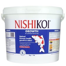 5KG NISHIKOI GROWTH SMALL PELLET POND FISH FOOD BUCKET FEED DIET HEALTH KOI