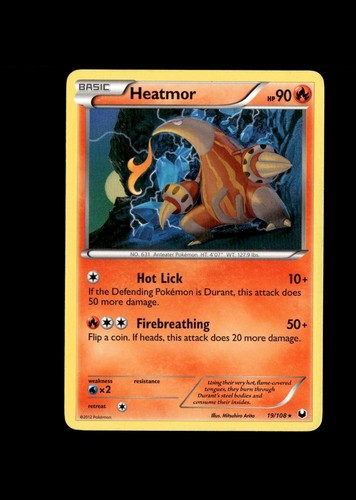 Heatmor 19/108 Rare Dark Explorers Pokemon Lightly Played