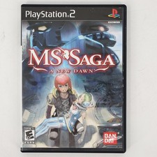 PlayStation 2 MS Saga A New Dawn Video Game