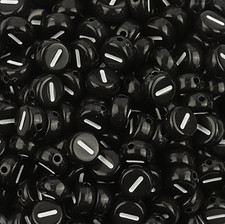 100 Pieces Letter Beads 4×7Mm Black round Acrylic Alphabet Beads for Jewelry Mak