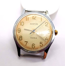 VINTAGE SOVIET RUSSIA USSR WRIST MENS WATCH VOSTOK MECHANICS NOT WORKING RARE