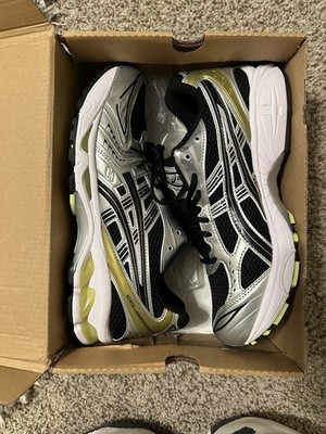 Asics Kayano 14 NEW size 10.5 white black lime neon green - SOLD OUT RARE