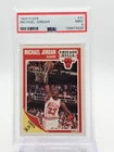MICHAEL JORDAN 1989-90 FLEER BASKETBALL #21 BULLS MINT PSA 9 Q0850