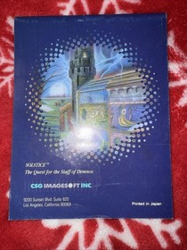 NES: Solstice: The Quest for the Staff of Demnos - Nintendo - 1990-CIB