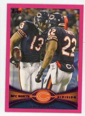 2012 Topps Chicago Bears Pink Parallel #13 #/399