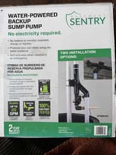 Piwnica Sentry STWB140 Zasilana wodą zapasowa pompa miski bez prądu