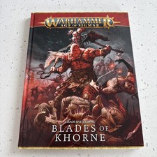 Warhammer Age Of Sigmar Chaos Battletome Blades Of Khorne New