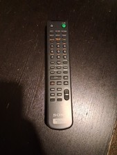 Genuine Sony RM-D37M Remote Control, Black for MXDD3 MiniDisc / CD Combo Deck