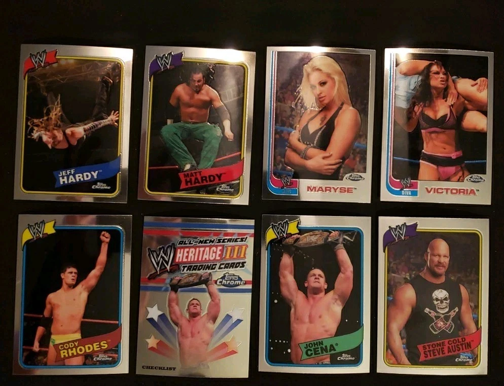 Topps Wrestling WWE 2008 Season Sports Trading Cards & Accessories