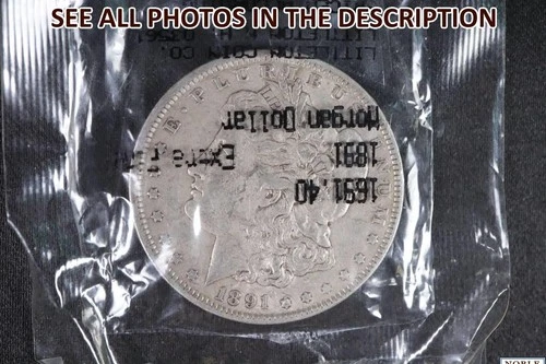 NobleSpirit (ST) 1891 Morgan Silver Dollar XF Extremely Fine