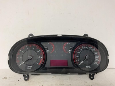 2016 Dodge DODGE DART Speedometer Cluster, used black OEM 68270648AB