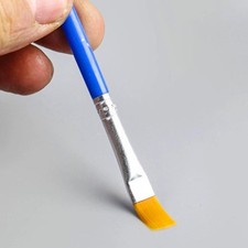 Lot de 50 pinceaux peinture acrylique poils nylon plats ronds pointu 167 mm de l