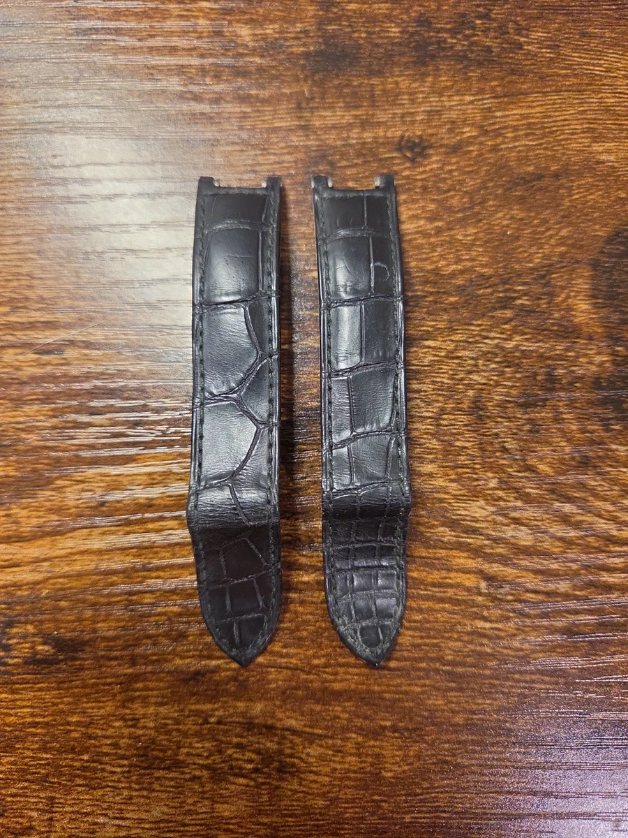 Cartier Black Wristwatch Bands 16 mm Band Width for sale | eBay