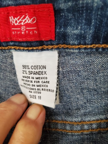 Women's Mossimo Blue Jeans Sz.11 Stretch - Picture 2 of 4