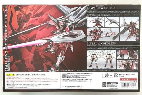 Bandai Metal Robot Spirits Infinite Justice Gundam 2 ZGMF-X191M2 Toy - Picture 2 of 15