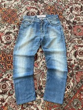Jeans Jacob Cohen Sastre Talla 33 Lujo Raro Japonés Denim Hecho en Italia Para Hombre