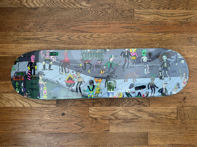 Creature 8.53  Raffin Shred Party Deux Skateboard Deck