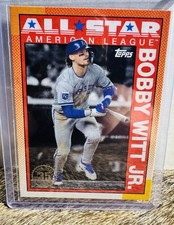 🔥2025 Topps Bobby Witt Jr. Rare Red All-Star 35th Anniversary Parallel🔥