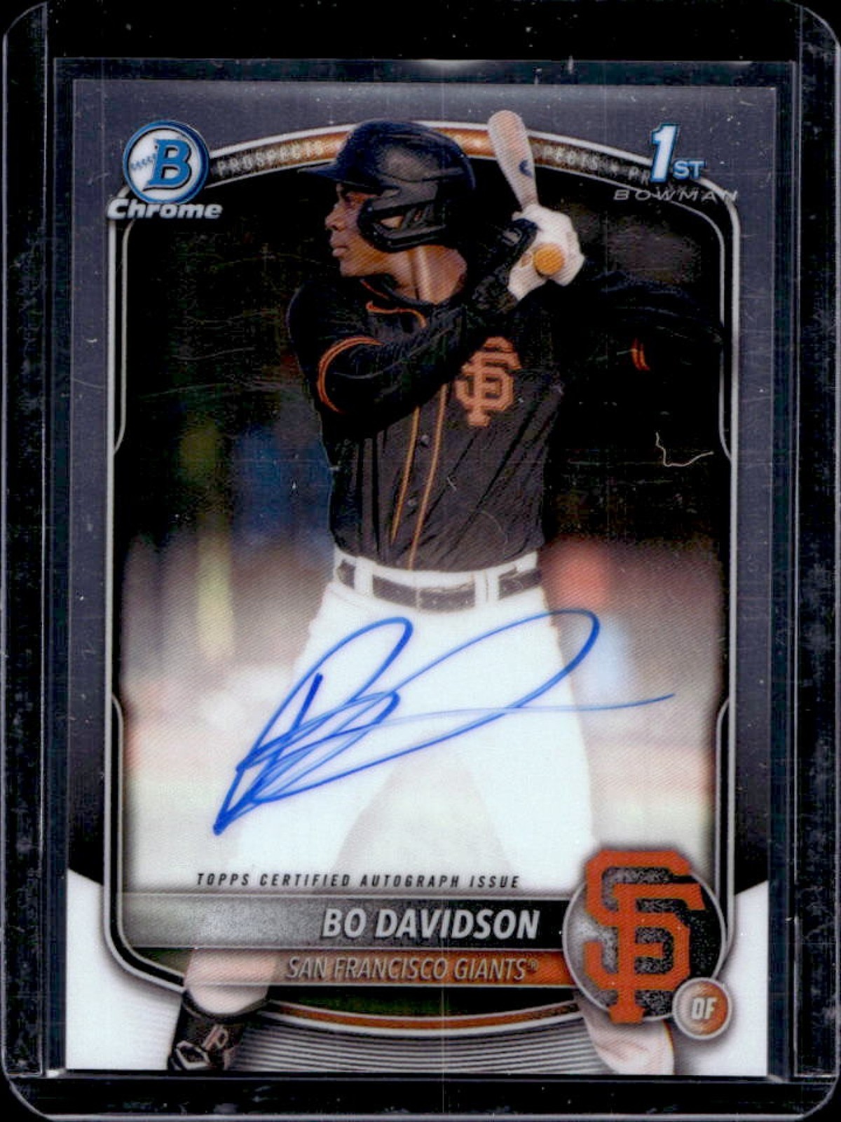2025 Bowman Chrome Bo Davidson Auto 1st #CPA-BD Giants