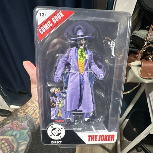 McFarlane Toys Page Punchers The Joker Action Figure w/ Comic Book