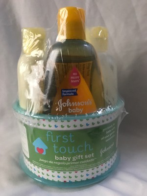 johnson's first touch gift set